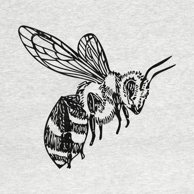 Bumble Bee Tee by artfulfreddy